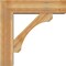 Ekena Millwork Legacy Block Rough Sawn Bracket w/ Offset Brace, Western Red Cedar, 8"W x 30"D x 30"H BKT0806X30X30LEC05RWR - alternate 2